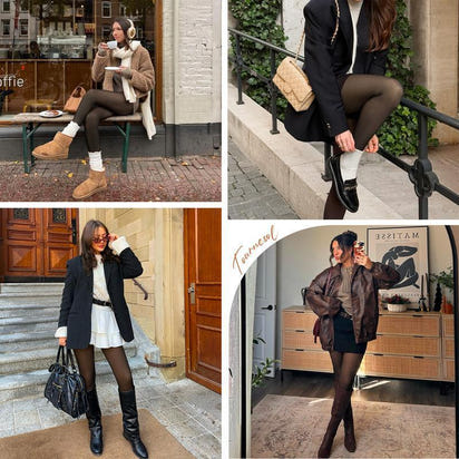 Chic Winter Warmth Tights™